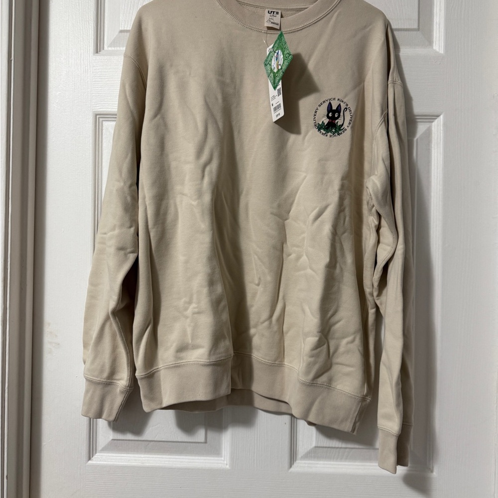 NWT Uniqlo GHIBLI Kiki’s Delivery Service Sweatshirt size M